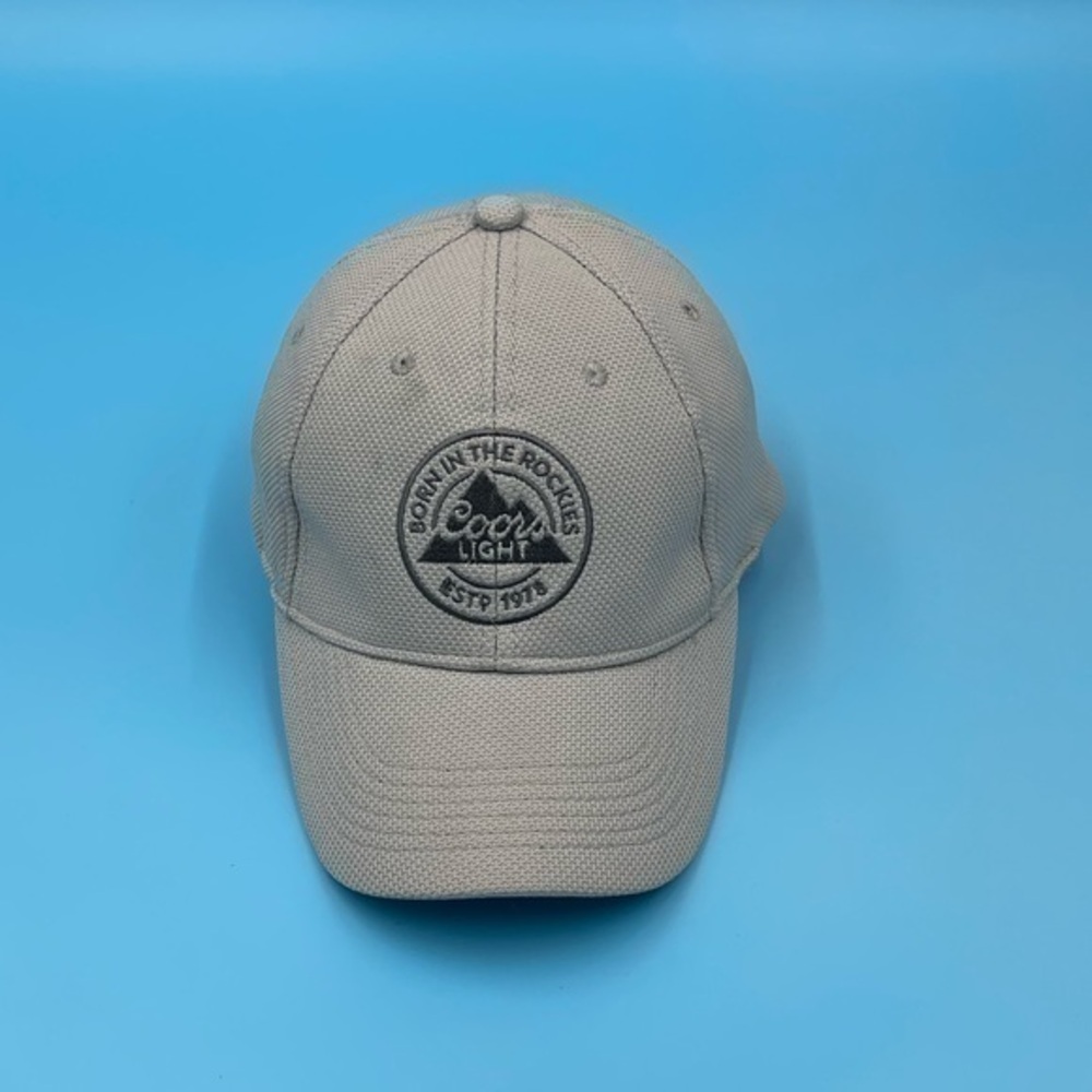 Vintage Coors Light Embroidered Fitted Hat